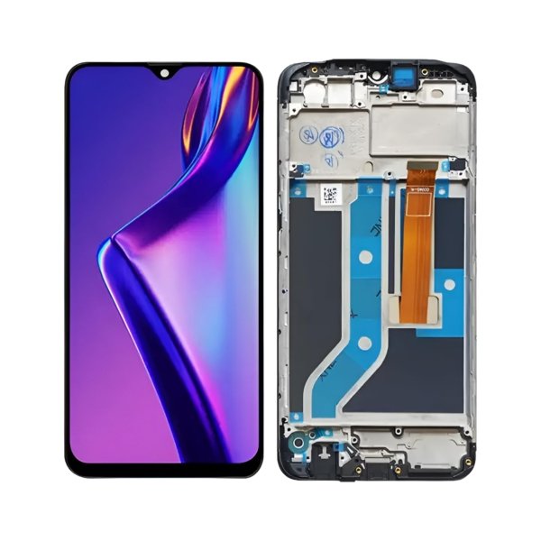 Oppo A12 (with Frame) CareOG Display+Touch Screen Combo Replacement Folder